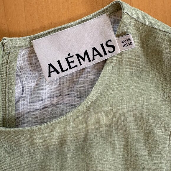 Alémais Sora Midi Dress US Size 10 Australian Size 14 - Picture 10 of 12